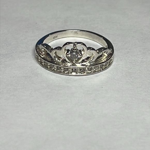 Crown ring stamped 0.925 - Picture 4 of 4